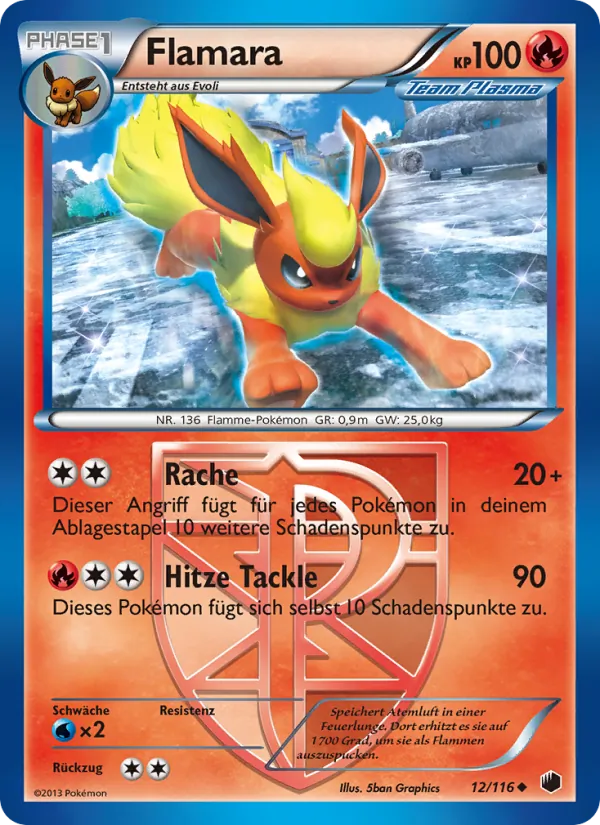 Flamara (Plasma Freeze #12/116)