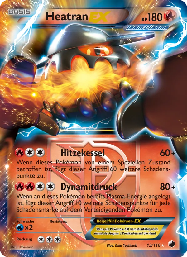 Heatran-EX (Plasma-Frost #13/116)