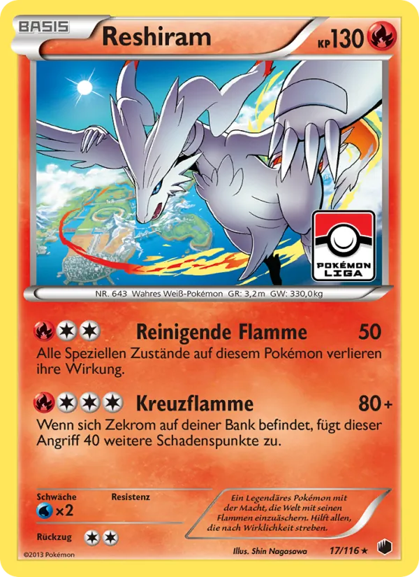 Reshiram (Plasma-Frost #17/116)