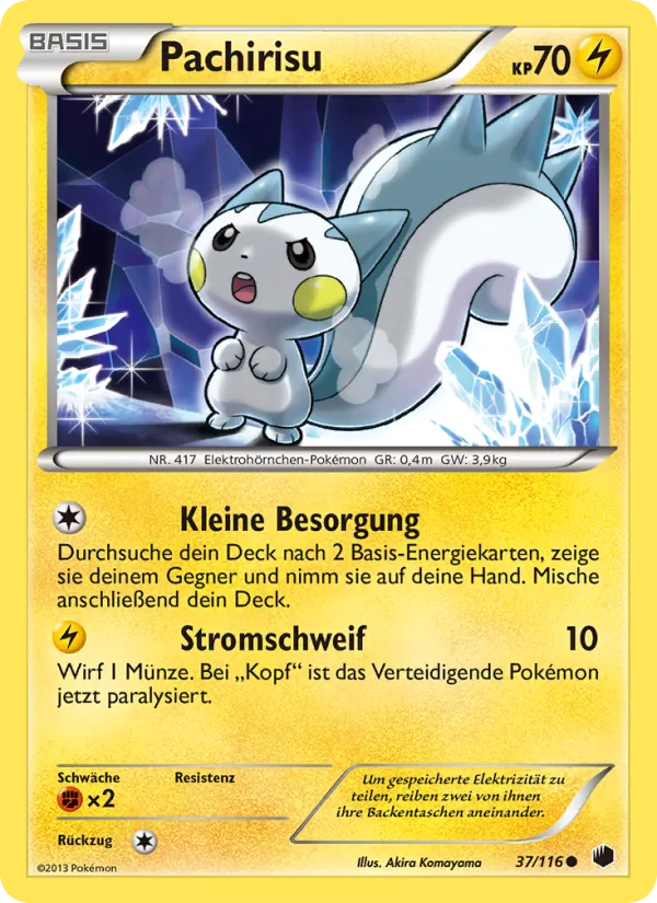 Pachirisu (Plasma Freeze #37/116)