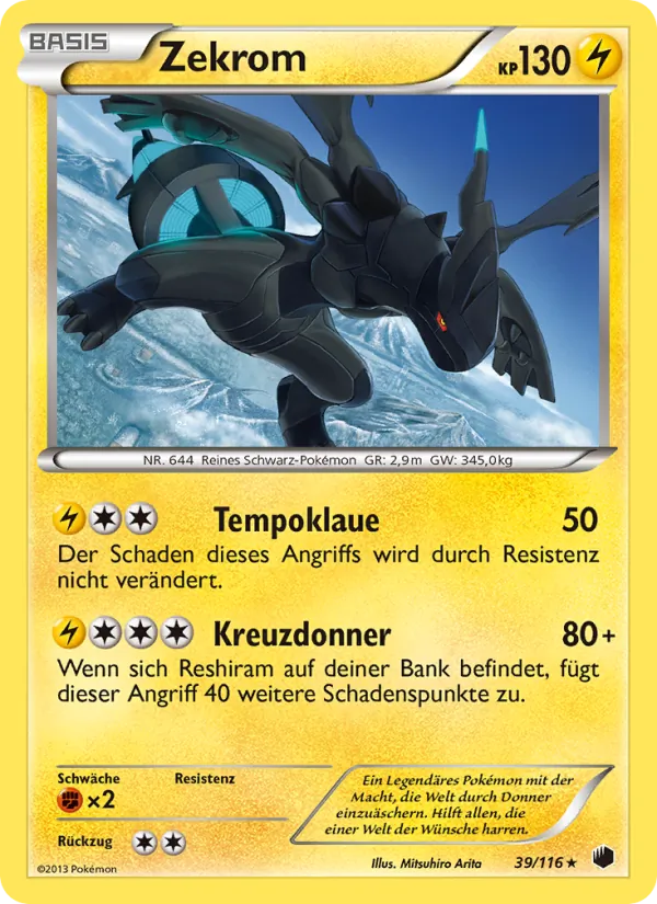 Zekrom (Plasma-Frost #39/116)