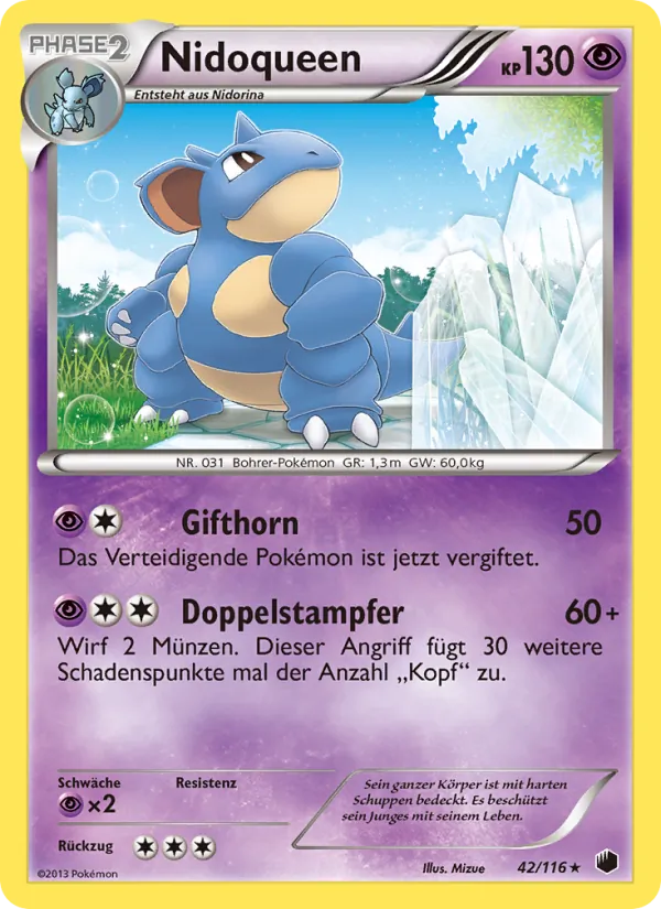 Nidoqueen (Plasma Freeze #42/116)