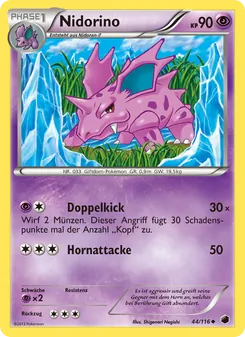 Nidorino (Plasma-Frost #44/116)