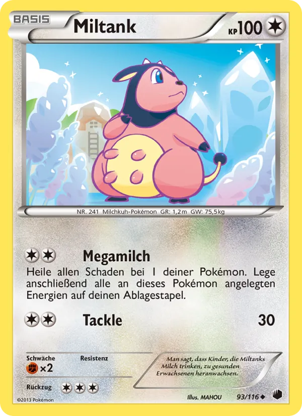Miltank (Plasma-Frost #93/116)