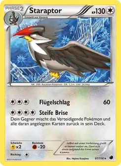 Staraptor (Plasma-Frost #97/116)