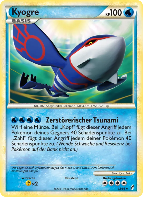 Kyogre (Ruf der Legenden #12/95)