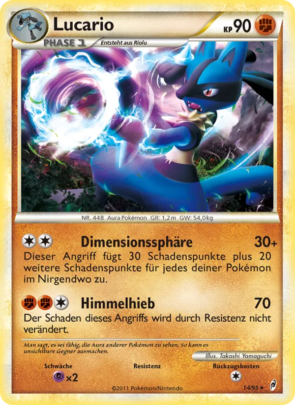 Lucario (Ruf der Legenden #14/95)