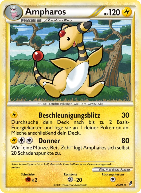 Ampharos (Ruf der Legenden #23/95)