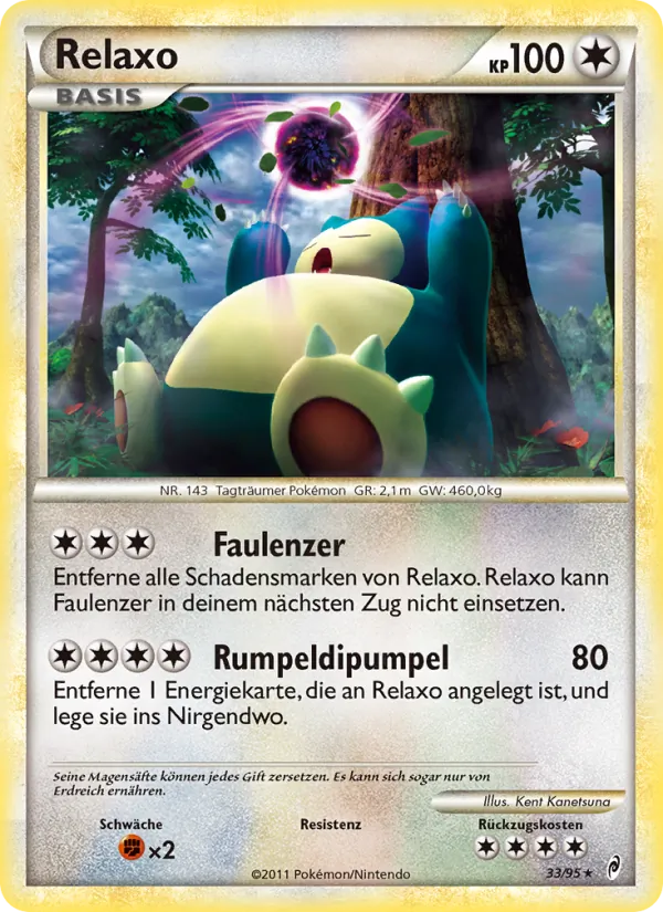 Relaxo (Ruf der Legenden #33/95)
