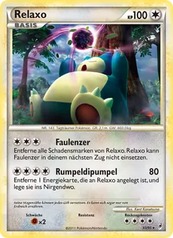 Relaxo (Ruf der Legenden #33/95)