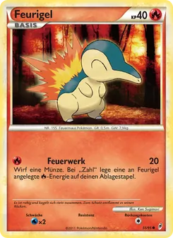 Feurigel (Ruf der Legenden #55/95)
