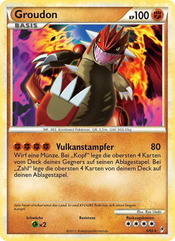 Groudon (Ruf der Legenden #6/95)
