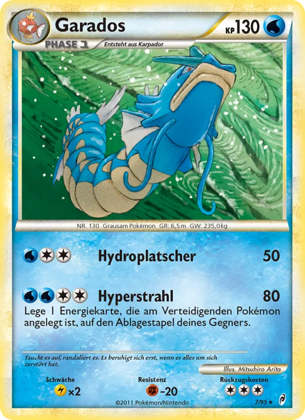 Garados (Ruf der Legenden #7/95)