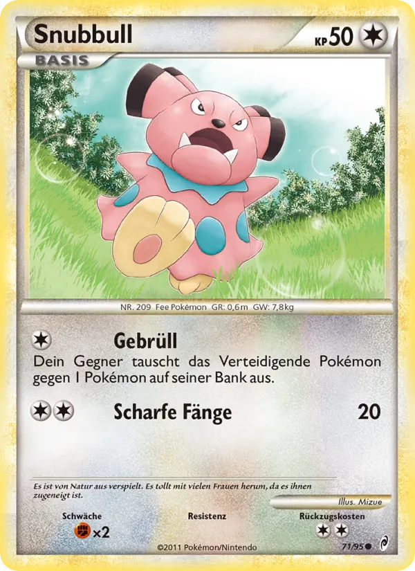 Snubbull (Call of Legends #71/95)
