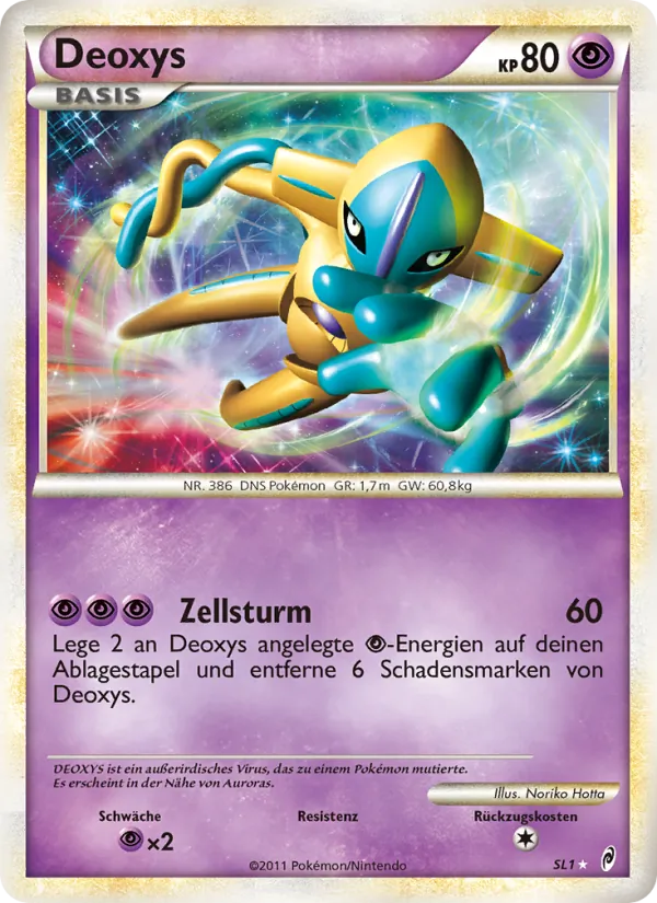 Deoxys (Ruf der Legenden #SL1/95)