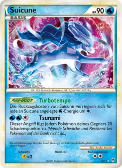 Suicune (Ruf der Legenden #SL11/95)