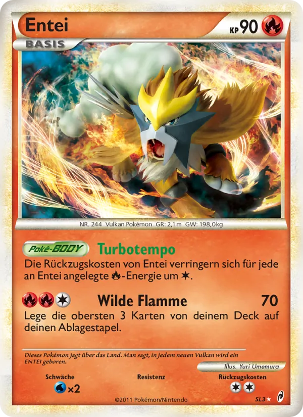 Entei (Ruf der Legenden #SL3/95)
