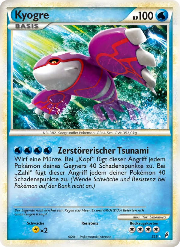 Kyogre (Ruf der Legenden #SL6/95)