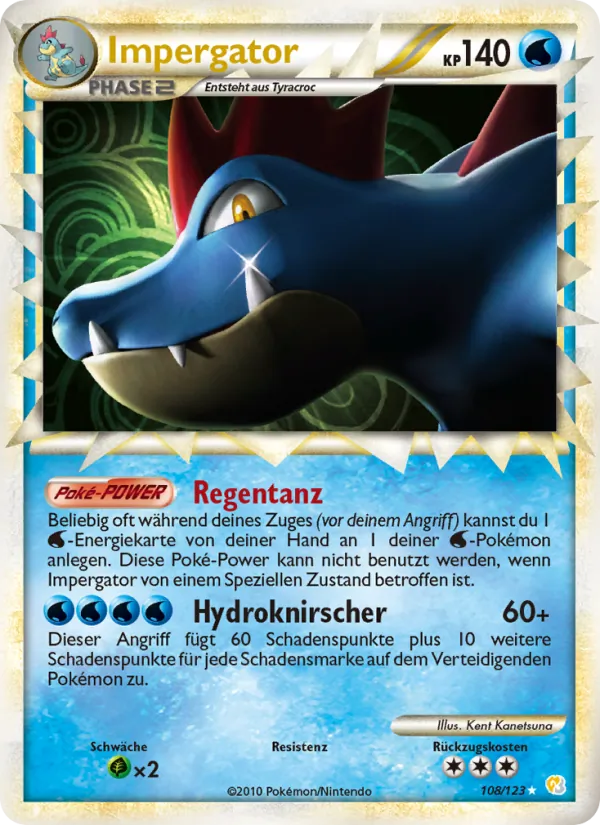 Impergator (HeartGold SoulSilver #108/123)