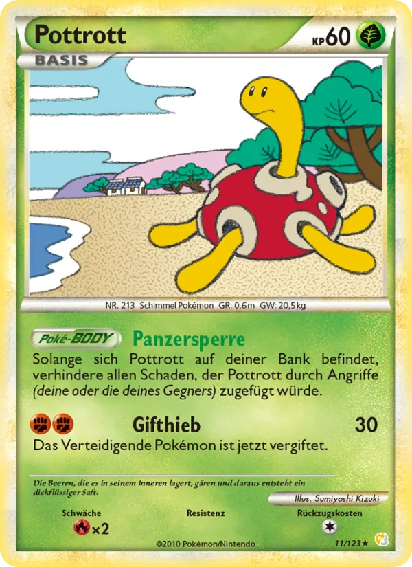 Pottrott (HeartGold SoulSilver #11/123)