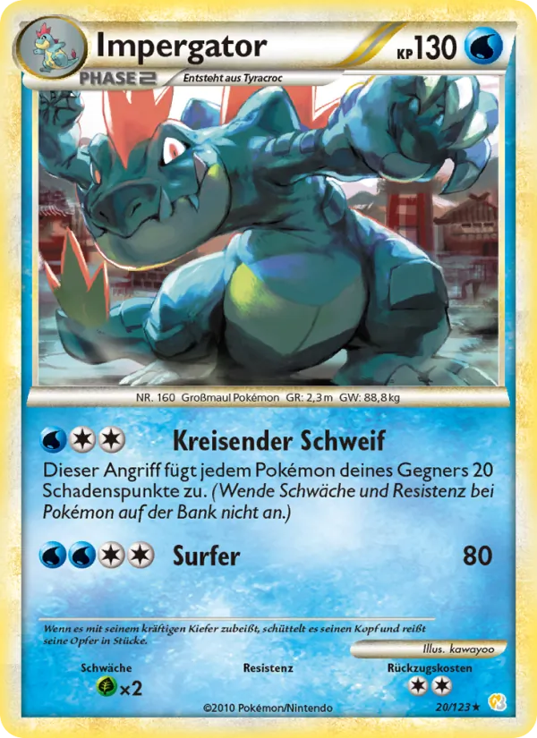 Impergator (HeartGold SoulSilver #20/123)