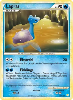 Lapras (HeartGold SoulSilver #24/123)