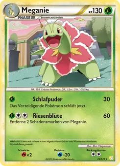 Meganie (HeartGold SoulSilver #26/123)