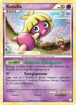 Kussilla (HeartGold SoulSilver #30/123)