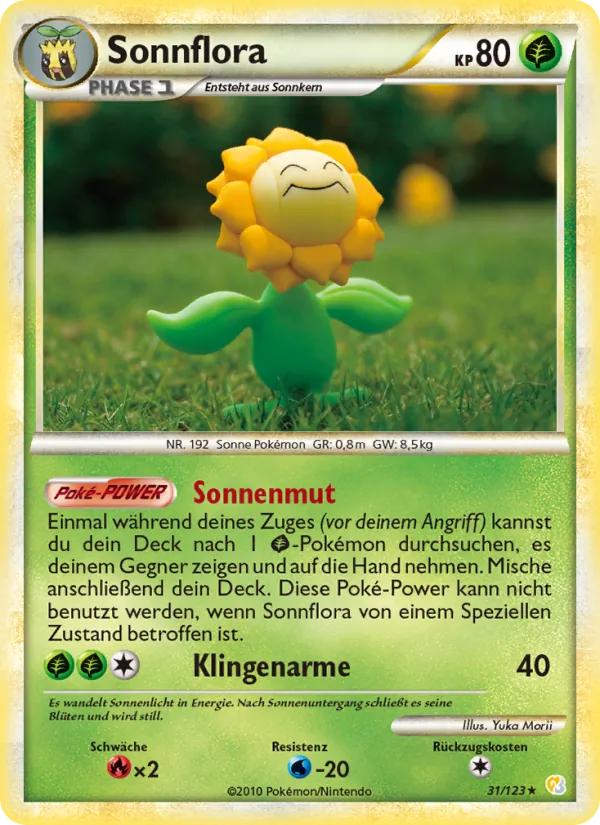 Sonnflora (HeartGold SoulSilver #31/123)
