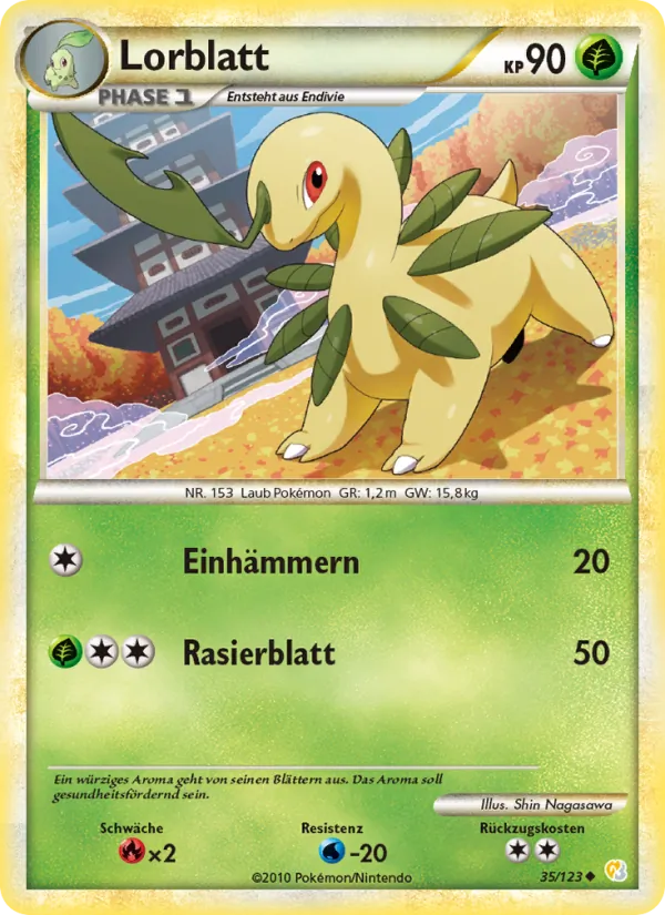 Lorblatt (HeartGold SoulSilver #35/123)