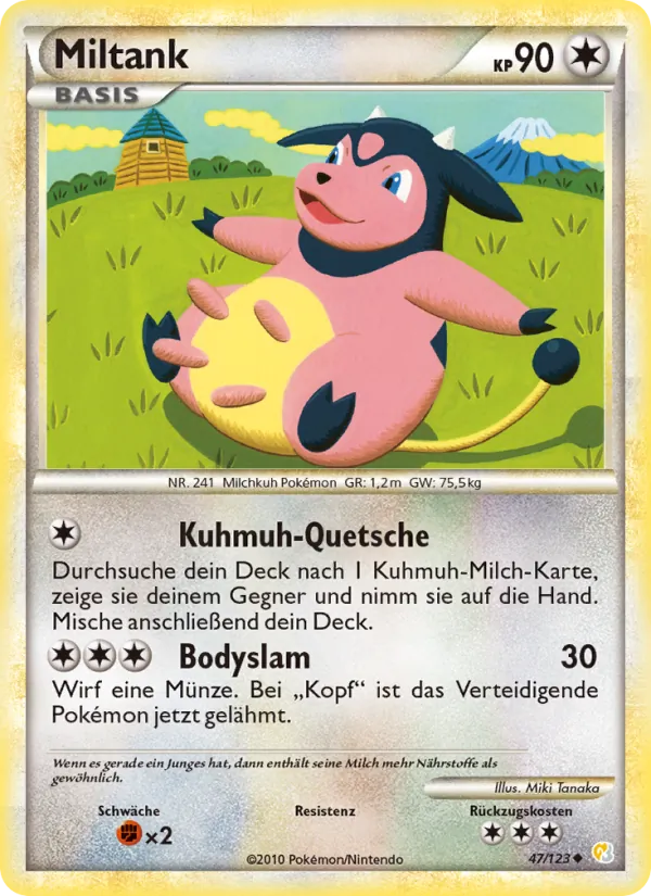 Miltank (HeartGold SoulSilver #47/123)