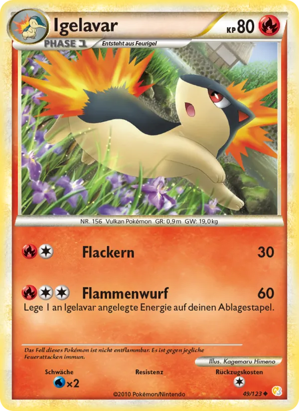 Igelavar (HeartGold SoulSilver #49/123)
