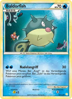 Baldorfish (HeartGold SoulSilver #50/123)