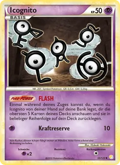 Icognito (HeartGold SoulSilver #55/123)