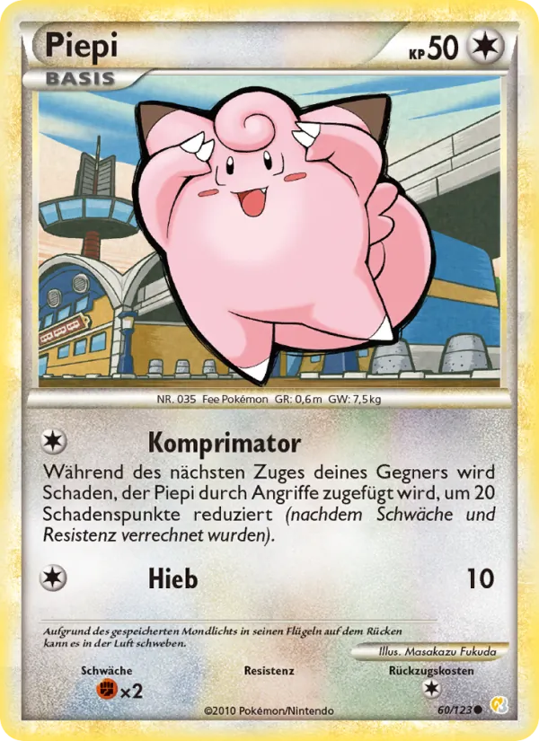 Piepi (HeartGold SoulSilver #60/123)