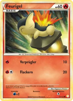 Feurigel (HeartGold SoulSilver #61/123)