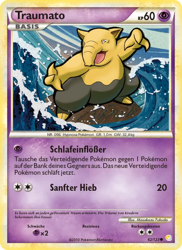 Traumato (HeartGold SoulSilver #62/123)