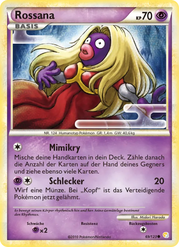 Rossana (HeartGold SoulSilver #69/123)