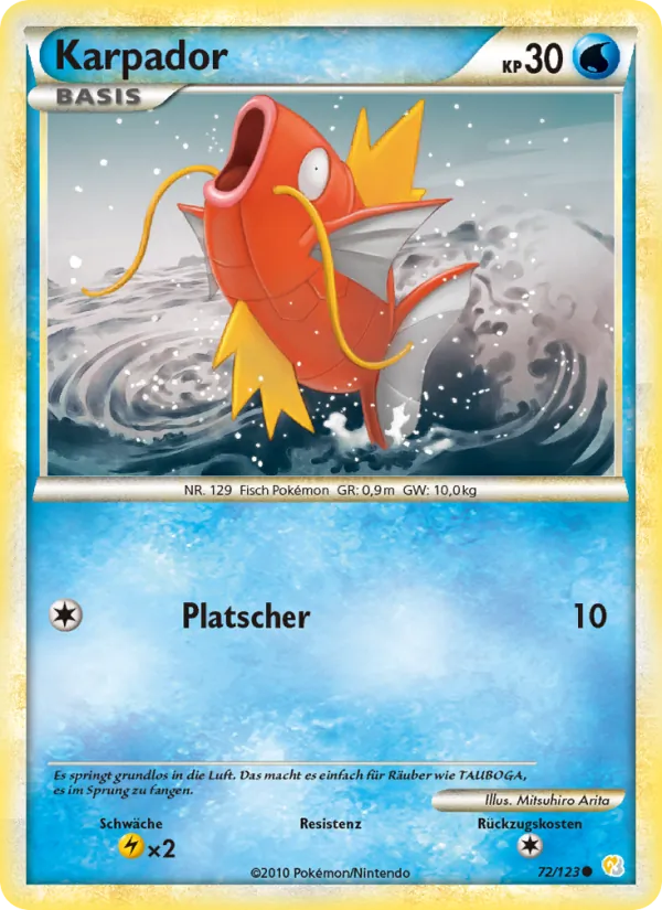 Karpador (HeartGold SoulSilver #72/123)