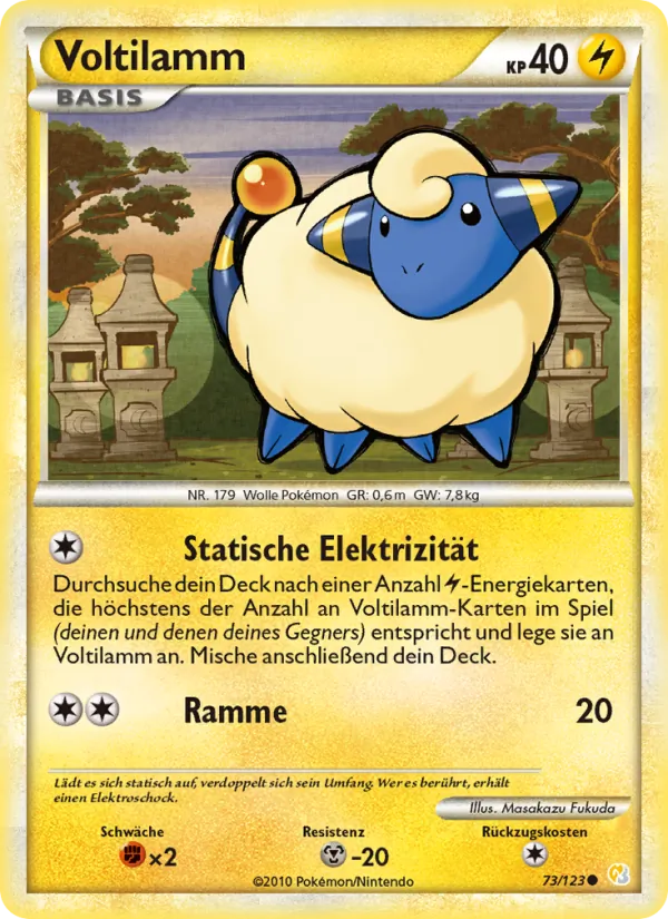 Voltilamm (HeartGold SoulSilver #73/123)