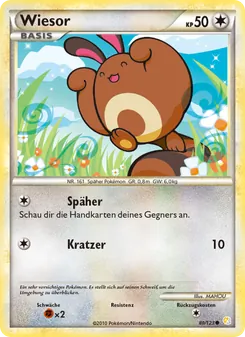 Wiesor (HeartGold SoulSilver #80/123)