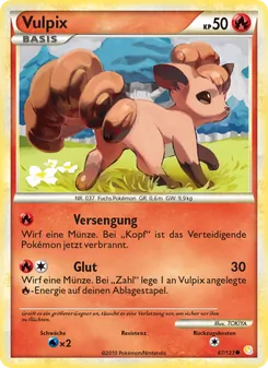 Vulpix (HeartGold SoulSilver #87/123)