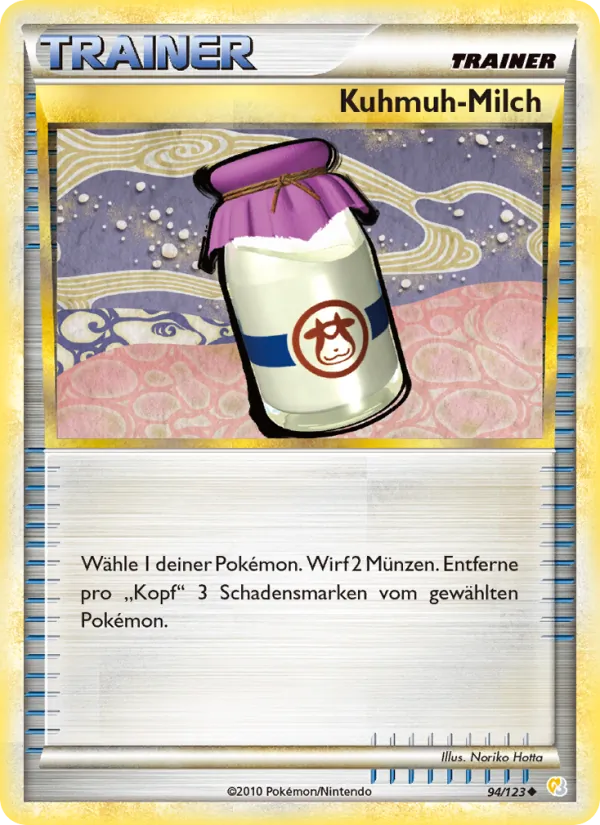 Kuhmuh-Milch (HeartGold SoulSilver #94/123)