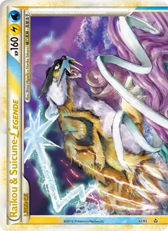Raikou & Suicune LEGENDE (Entfesselt #92/95)