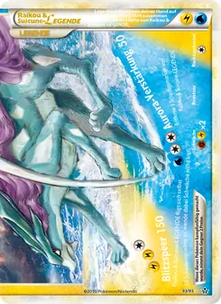 Raikou & Suicune LEGENDE (Entfesselt #93/95)