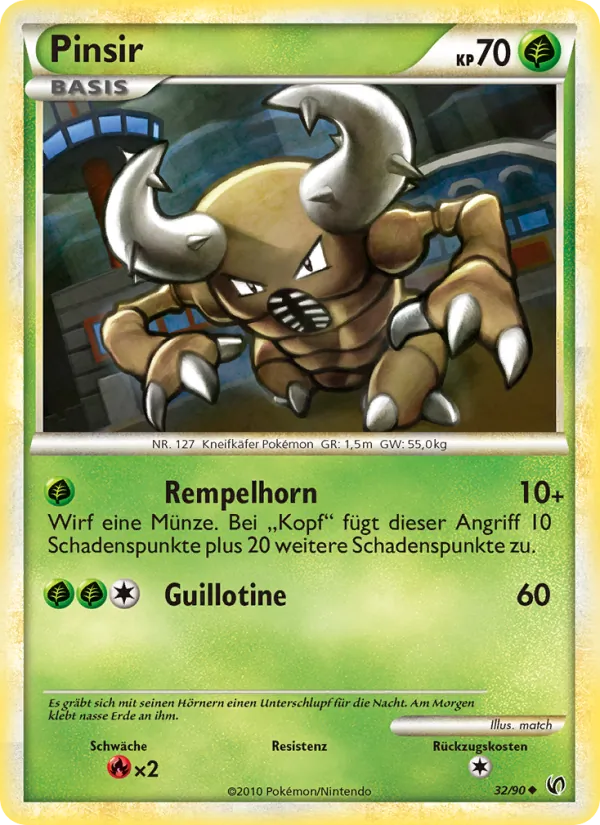 Pinsir (Unerschrocken #32/90)