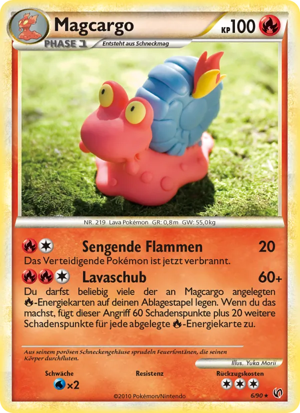 Magcargo (Unerschrocken #6/90)