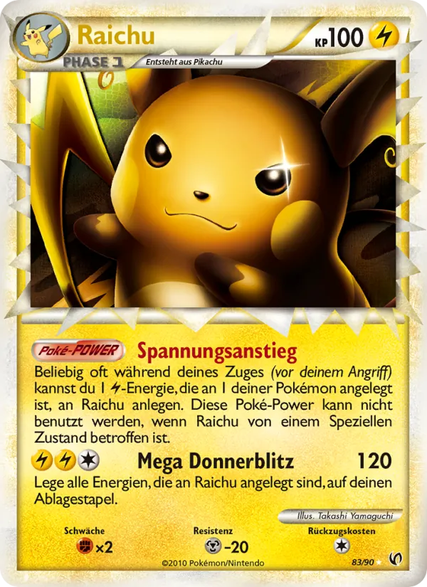 Raichu (Unerschrocken #83/90)