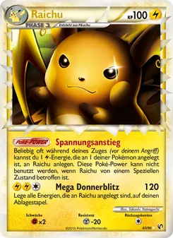 Raichu (Unerschrocken #83/90)