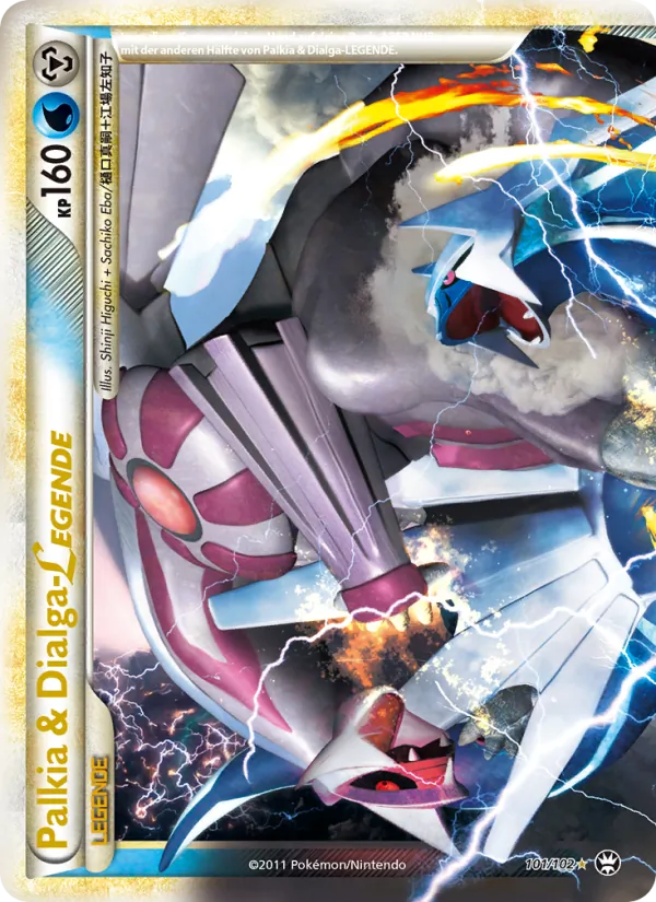 Palkia & Dialga LEGENDE (Triumph #101/102)